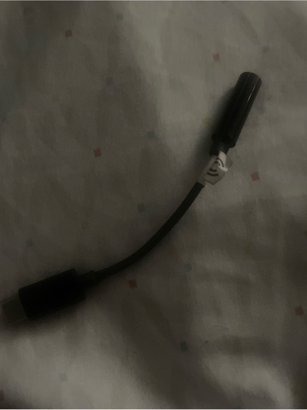 Black USB-C to 3.5mm Headphone Adapter